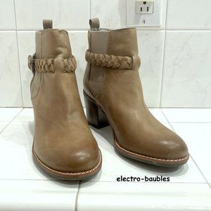 Leather SPERRY Liberty Tan Bootie Sz 7M - NWOB